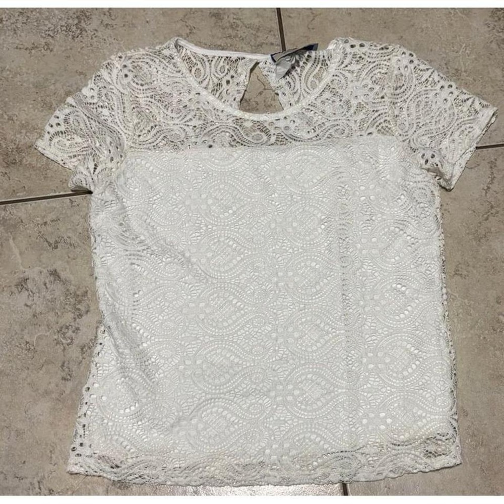 Vintage Joompy‎ USA lace Top size large